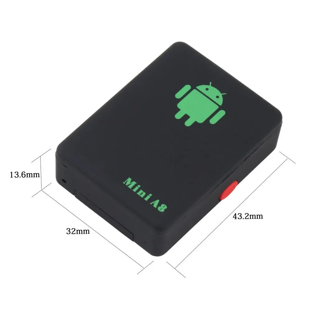 Mini GSM/GPRS/GPS Tracker for Car,Smart GPS Locator GSM Tracking Device A8