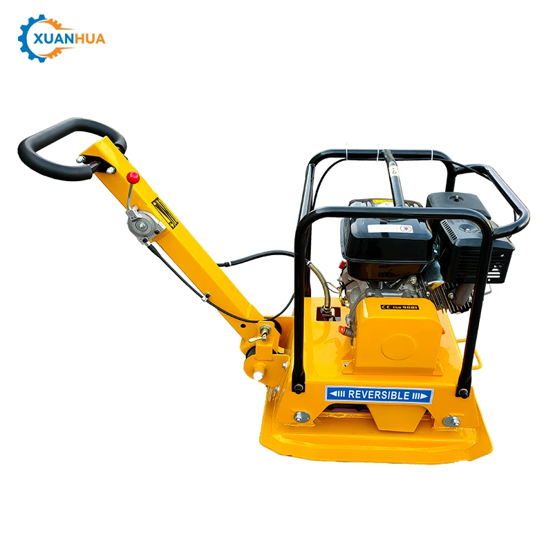 12 months warranty 80kg/ 2 ton 10hp diesel sand reversible earthplate compactors