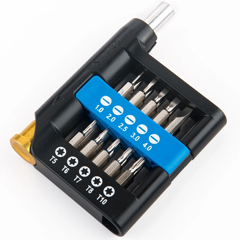  21pcs multifunctional household hand tools CR-V precision bits holder screwdriver