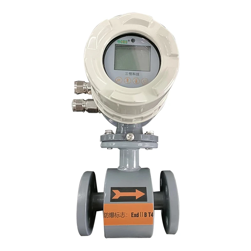 Tianxiang IP65, IP67, IP68 (optional) flow meters Integrated sewage treatment electromagnetic flowmeter