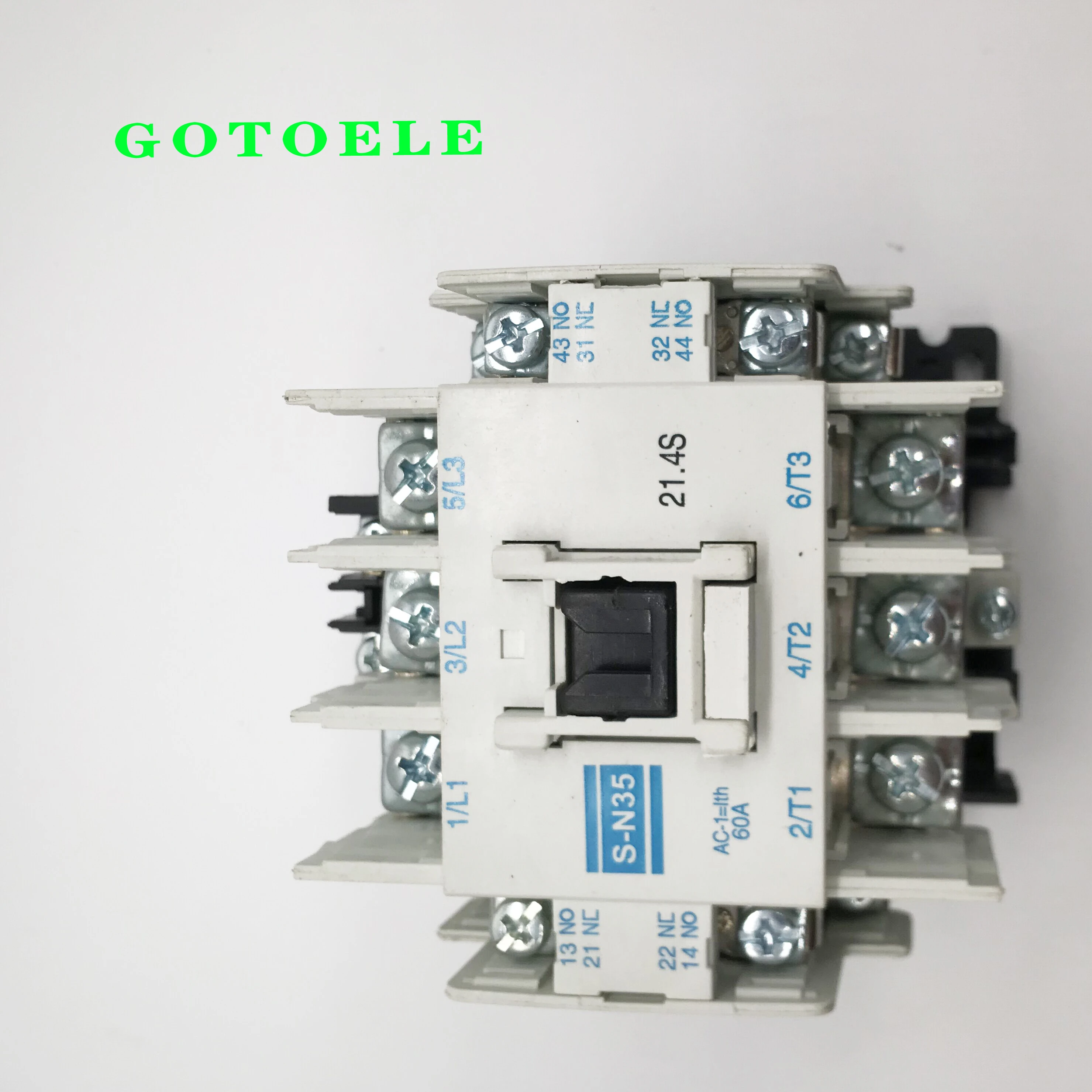 S-N series AC contactor 220V-240V 50/60HZ up to 660v 60a silver point S-N35