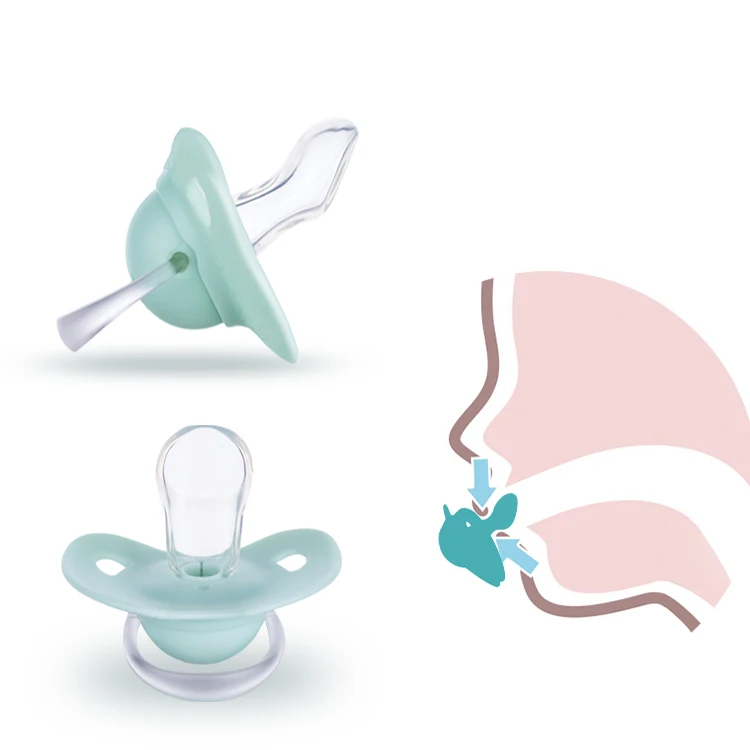 OEM Factory wholesale food grade BPA free odor free cartoon animal super soft silicone magic baby pacifier