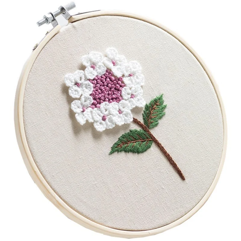 Embroidery Hoop Set Beech Circle Cross Stitch Hoop Ring 3 Inch To 11 Inch For Embroidery and Cross Stitch