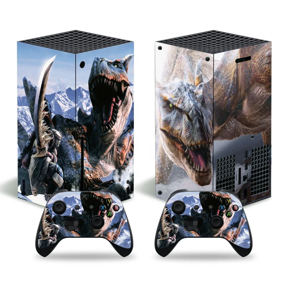 New Game Skin Sticker Decal Cover for Xbox Series X Console and 2 Controllers Xbox Series X Skin Sticker Vinyl