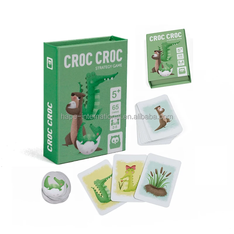 Animals Quiet Baby Book Montessori Toy Toddler Activity Book Croc Croc Cards Puzzle Games