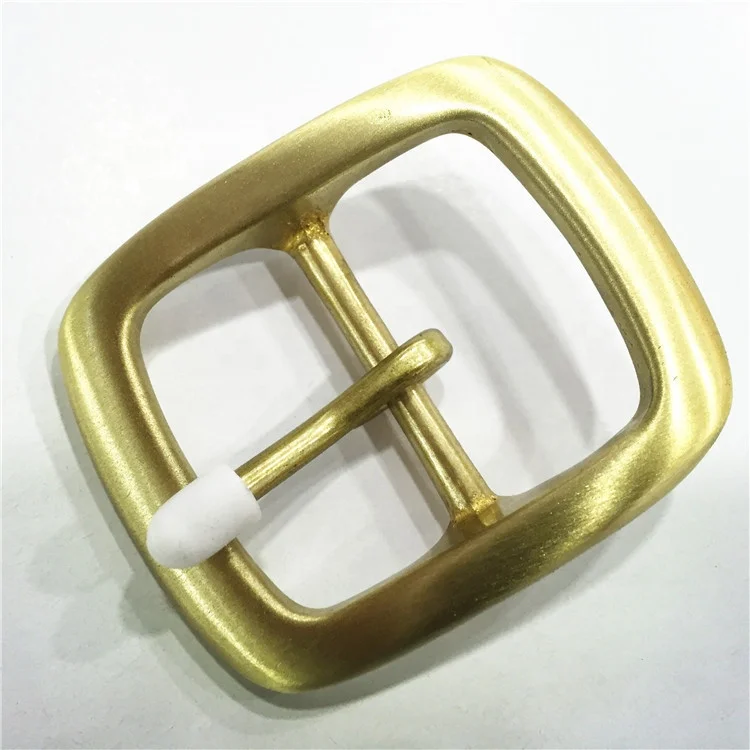 custom made 35mm pure brass belt buckle for belts High quality OEM solid brass buckle manufacturer metal buckles for man