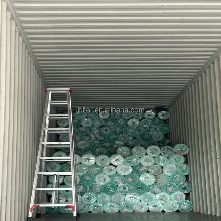 Wholesale Fiberglass Filter Media glassFiber Floor Filter Paint Stop for automotive spray booth