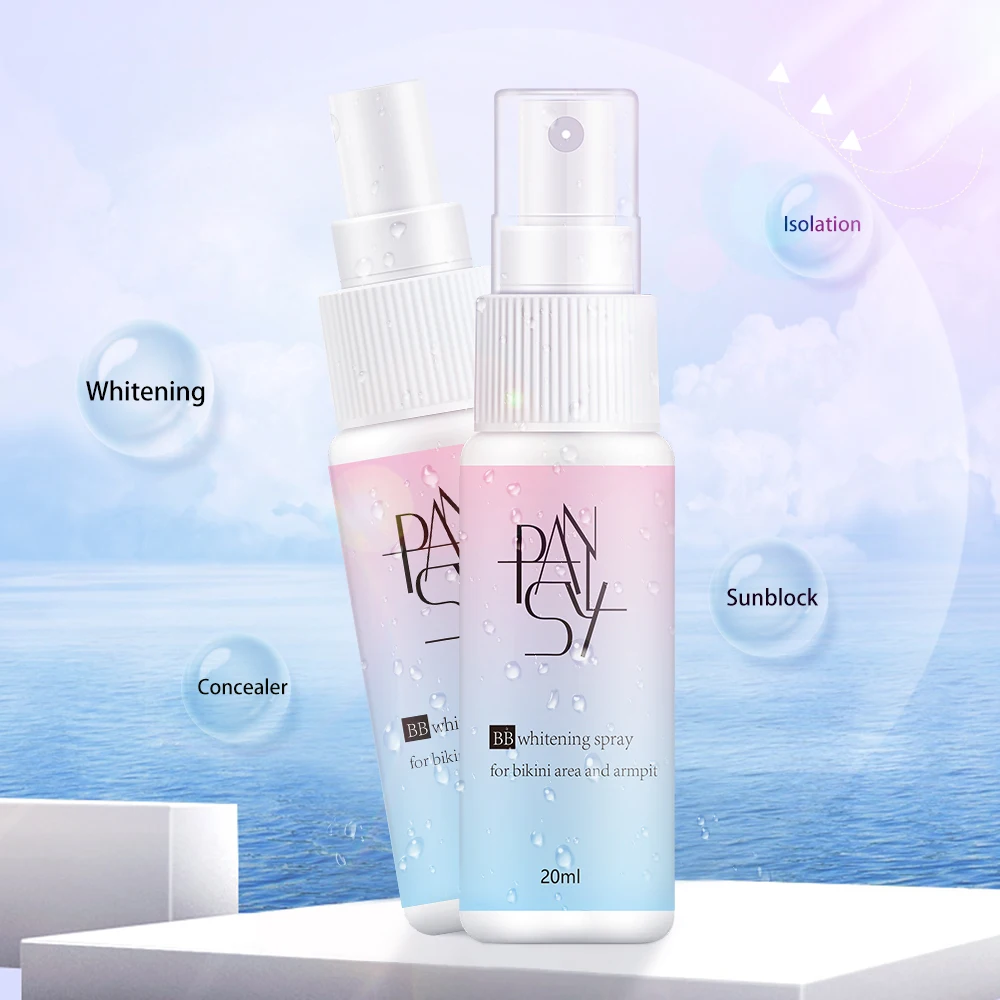 Portable Whitening Sunscreen Spray Body Sunscreen Concealer Moisturizing Cream Bb Sunblock Spray Foundation Makeup