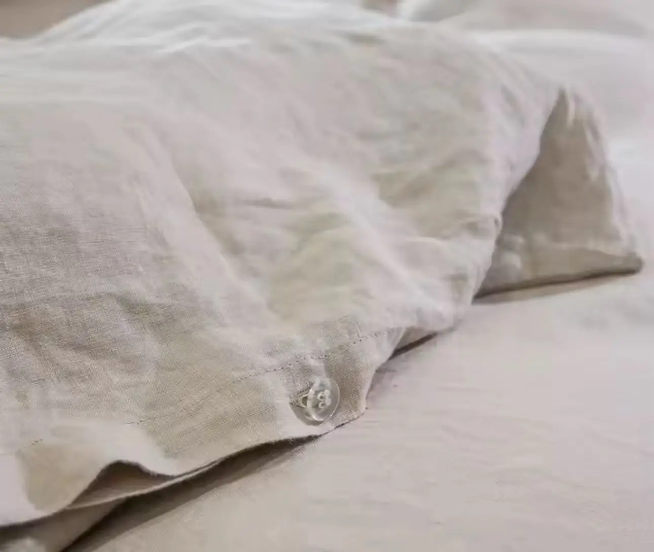 Hotel Luxury 100% Cotton satin bed sheet Queen Size White Cooling Breathable drap 4 piece bed sheets