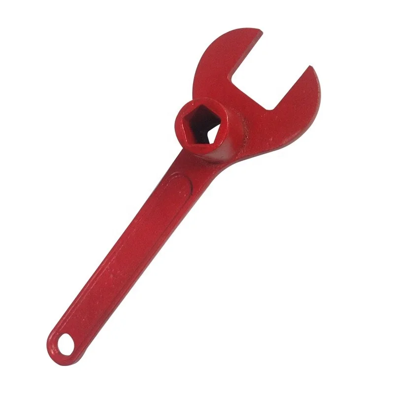 Heavy duty fire hydrant wrench outdoor fire hydrant wrench ground and underground fire hydrant board hand thickened cast steel w