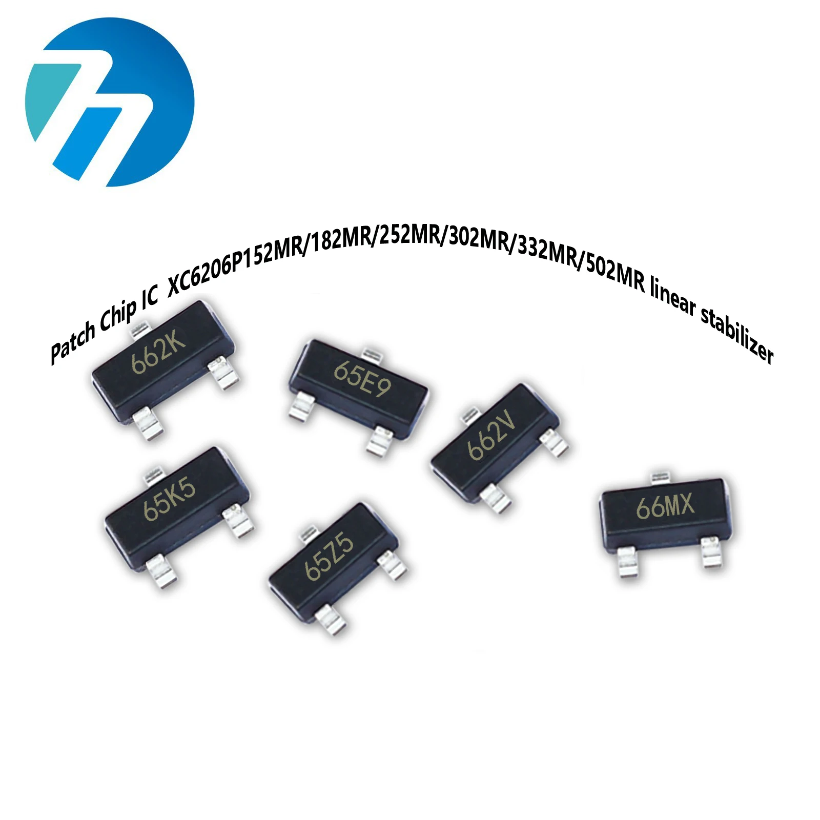 Patch Chip IC  XC6206P152MR/182MR/252MR/302MR/332MR/502MR linear stabilizer