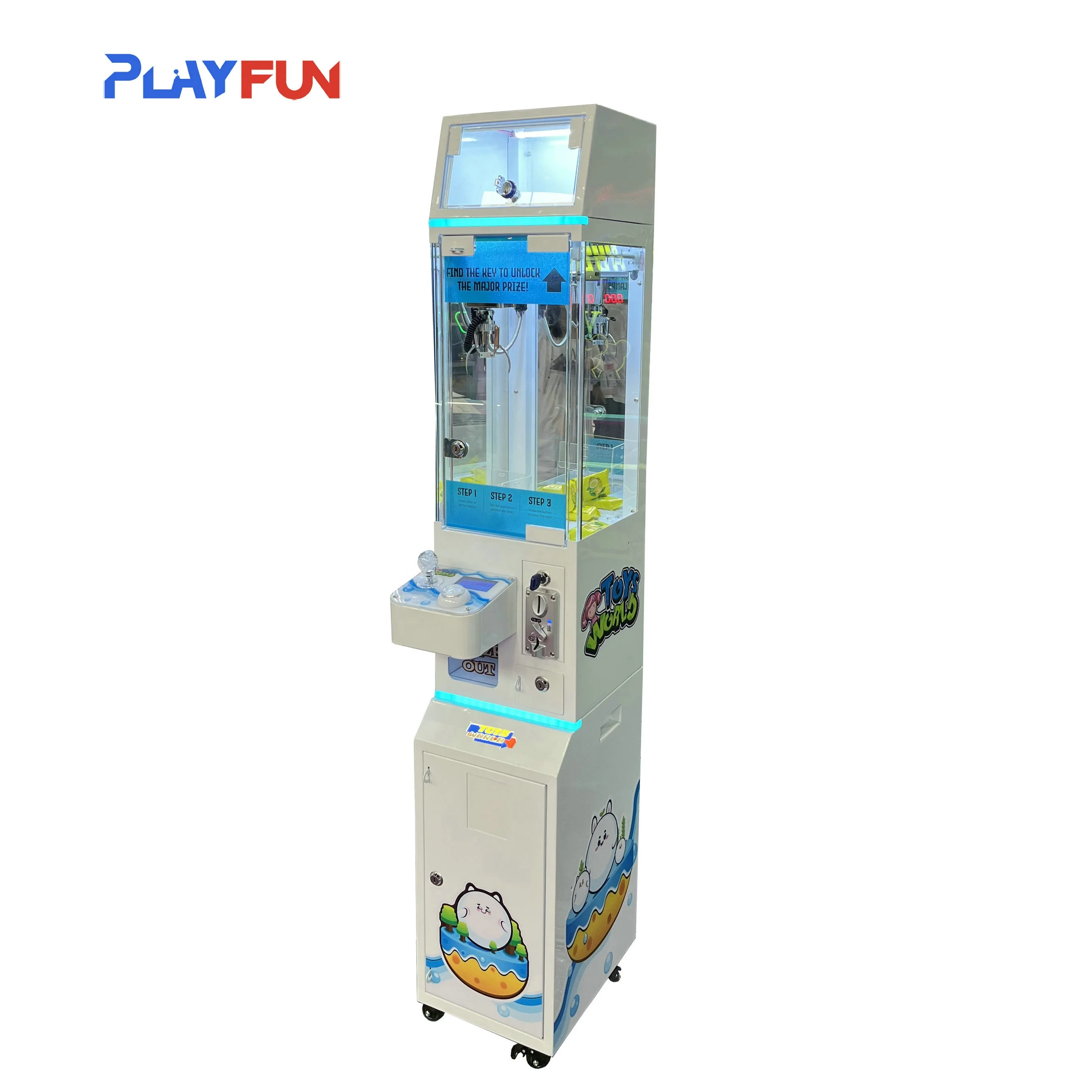 USA mini claw machine toys claw crane machine claw machine with top display