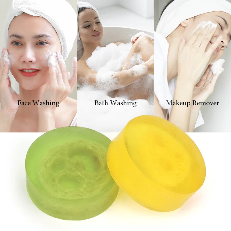 Natural Organic 100% Natural Soap Bar Bath Lightening Exfoliating Care Skin Whitening Base Handmade Luffa Loofah Soap