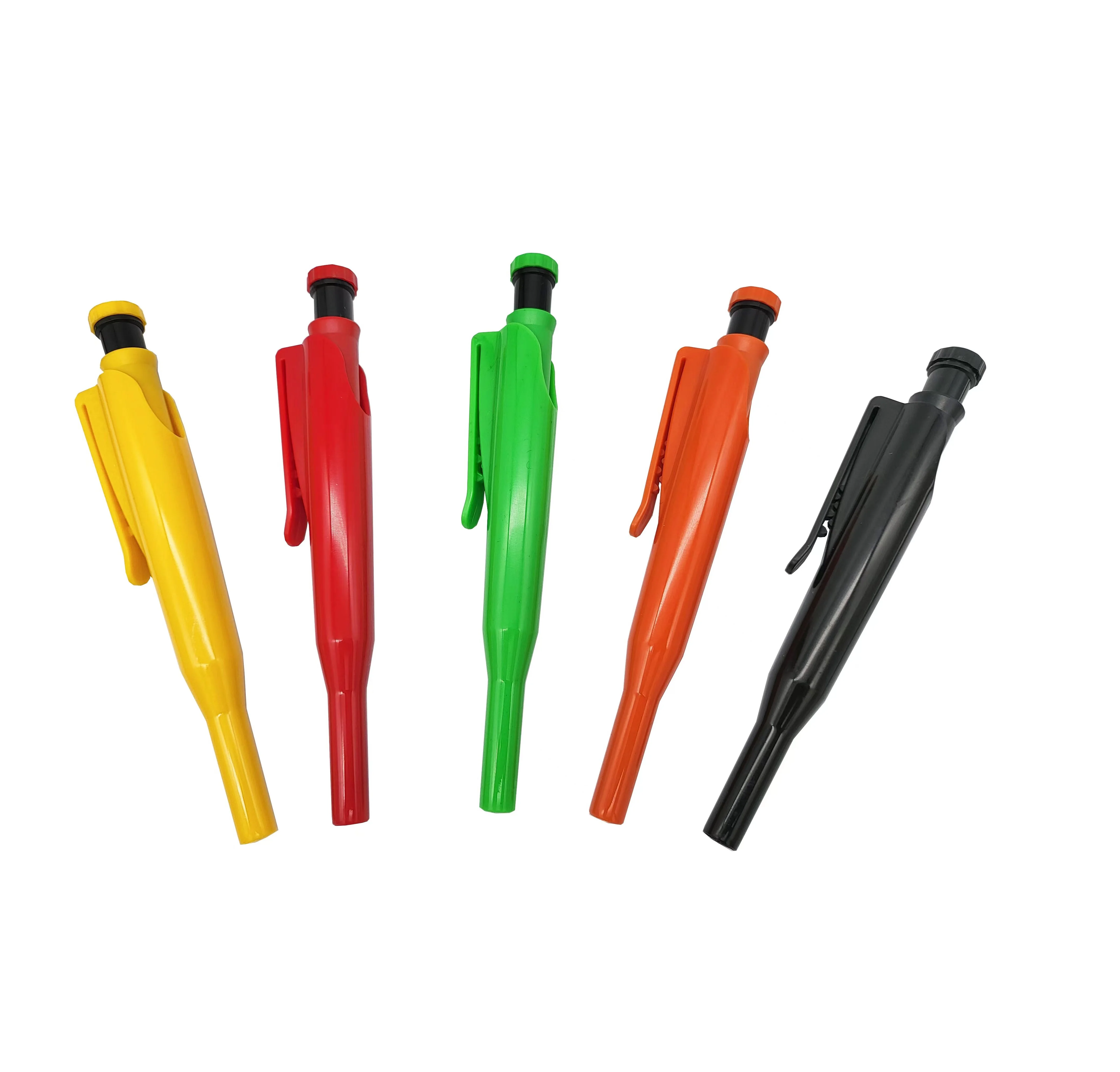 CE Certification Deep hole woodworking pencil with protective sleeve,Marking Scriber Solid Carpenter Pencil