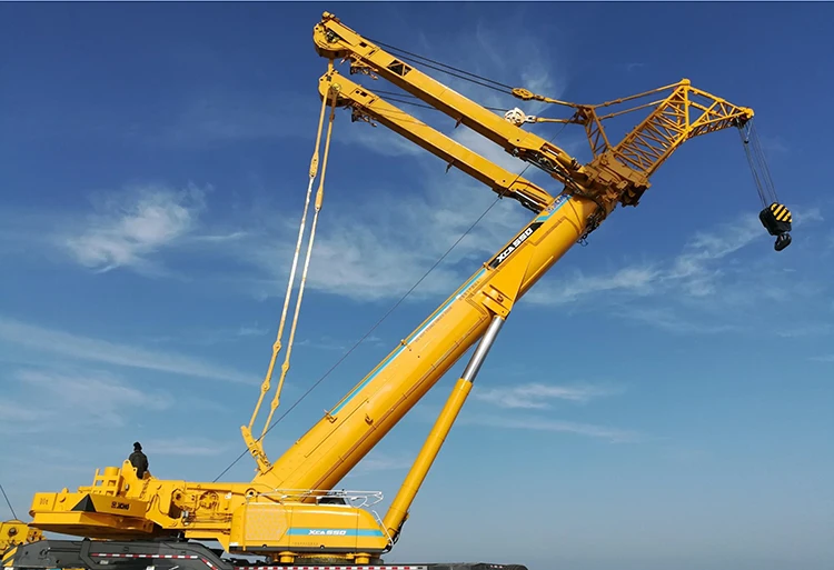 XCMG Official XCA550 all terrain crane 550 ton mobile crane price for sale