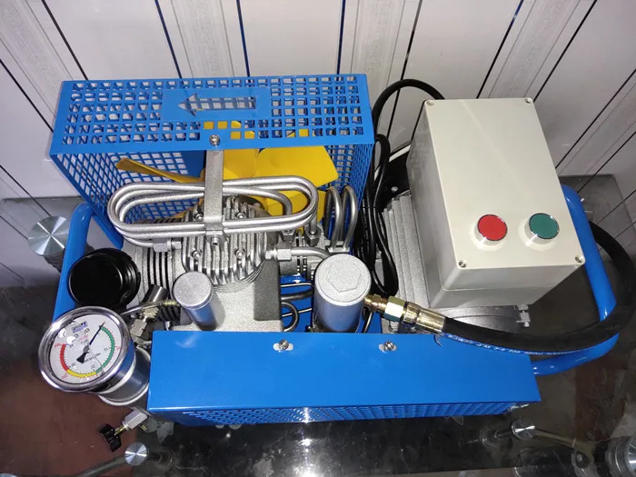 High Purity scuba diving oxygen refill High Pressure Air compressor by Gasoline Drive