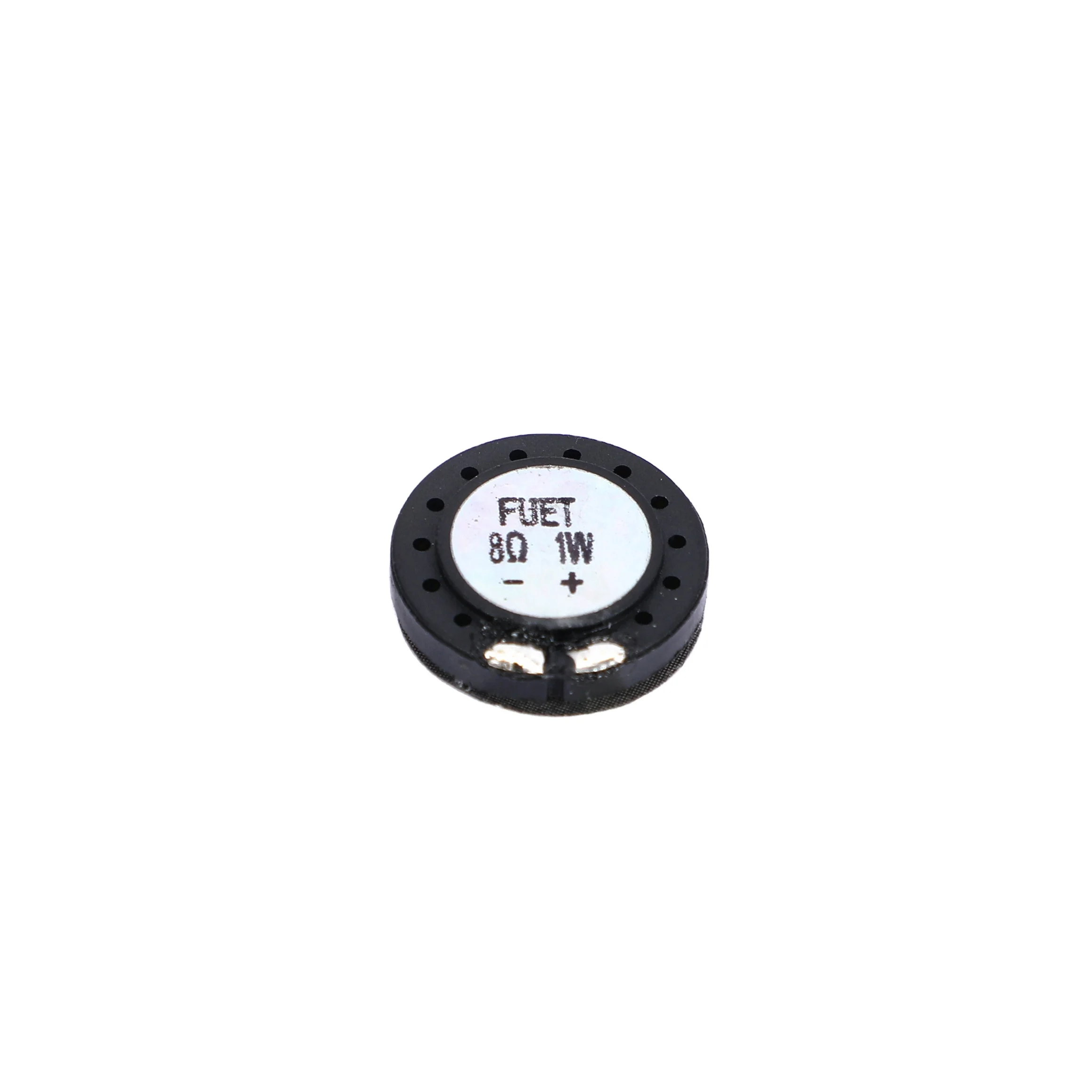 8 Ohm 1W 16mm Round Frame Height 4.0mm Mylar Micro Speaker Small Loudspeaker for Alarm Clock and Small Household Appliances