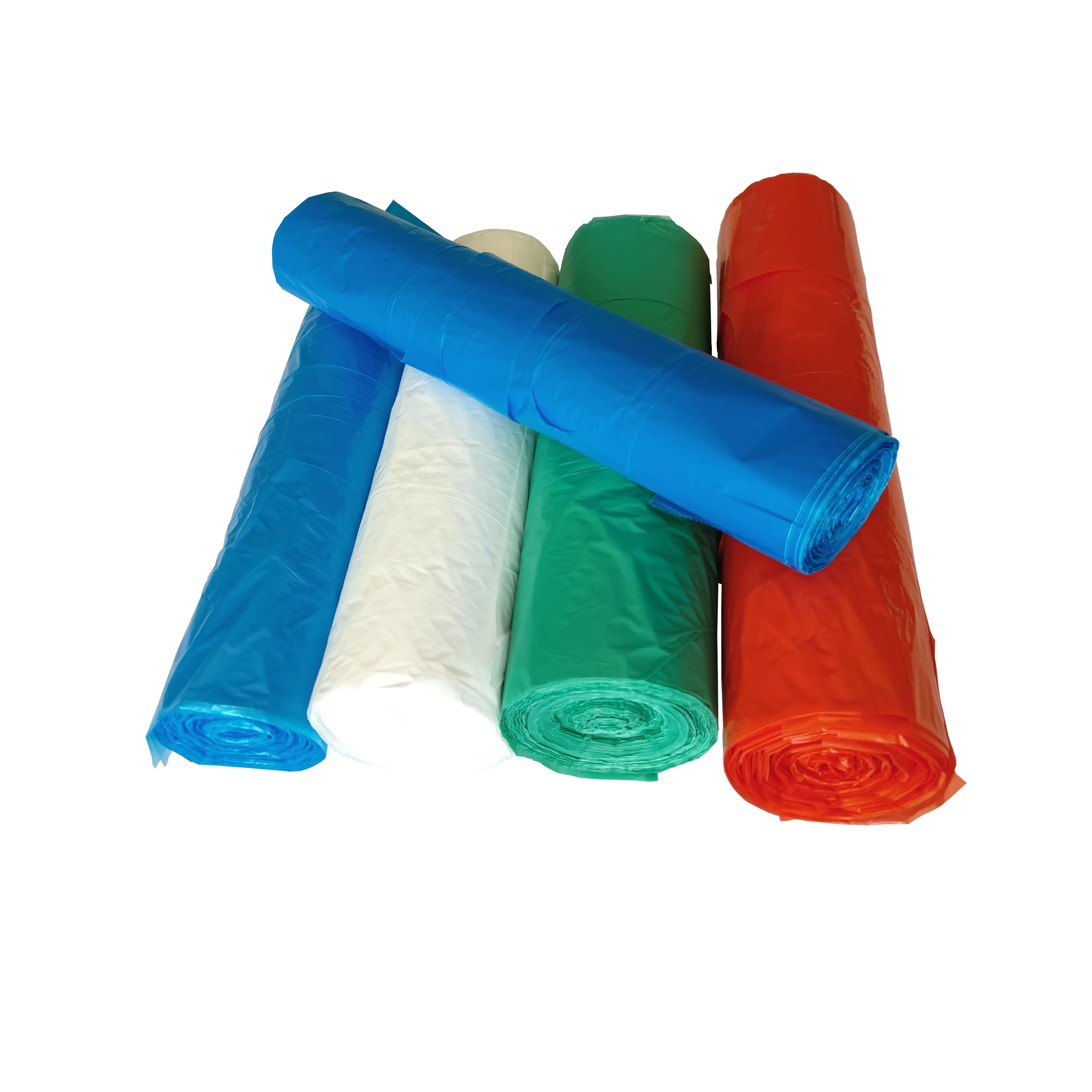 good quality costume apron nails custom logo folded disposable plastic aprons delantal unas logo personalizado