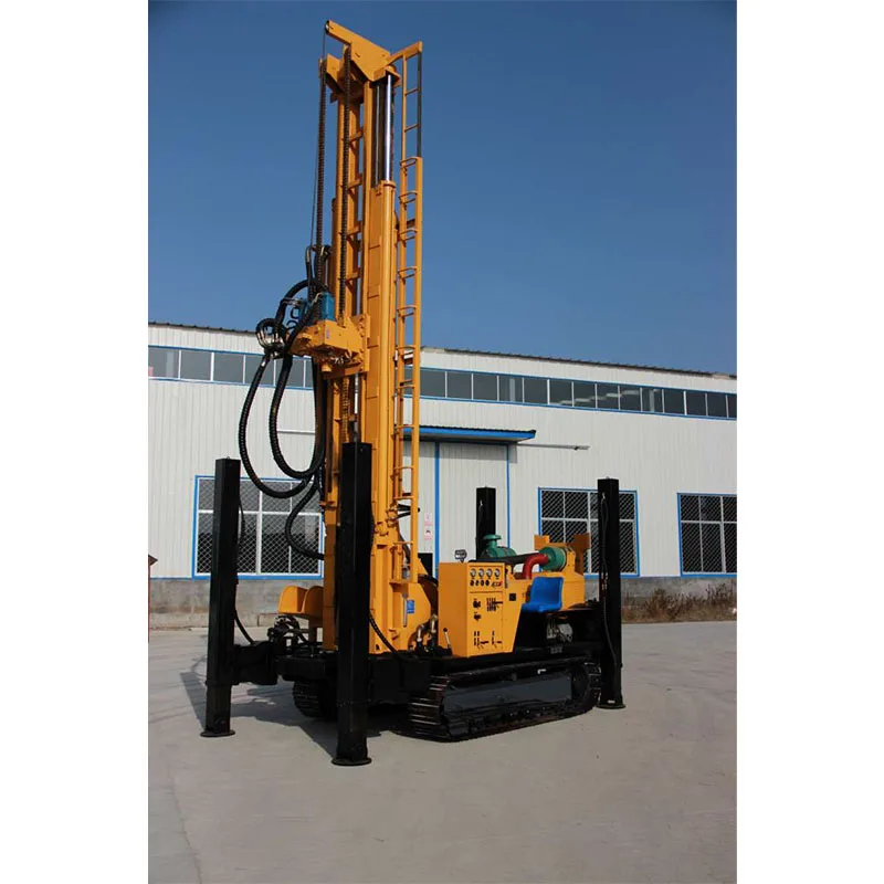 200 meter Energy Mining Easy to Operate crawler Hydraulic water wells drilling machine mining machinery