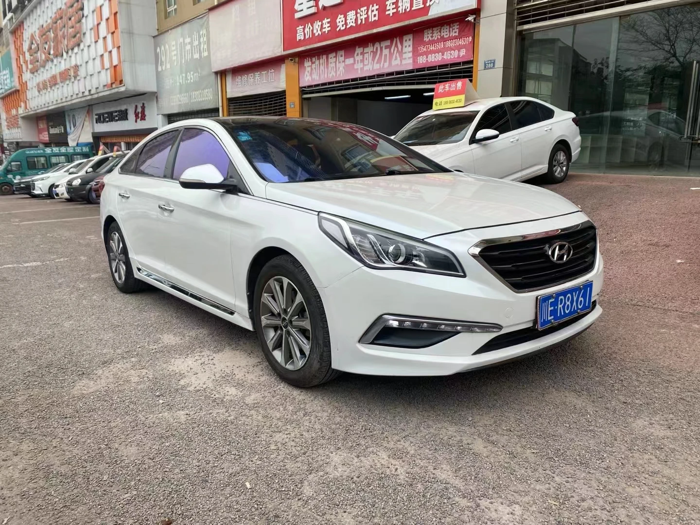 Hyundai sonata 2017 in good condition car used