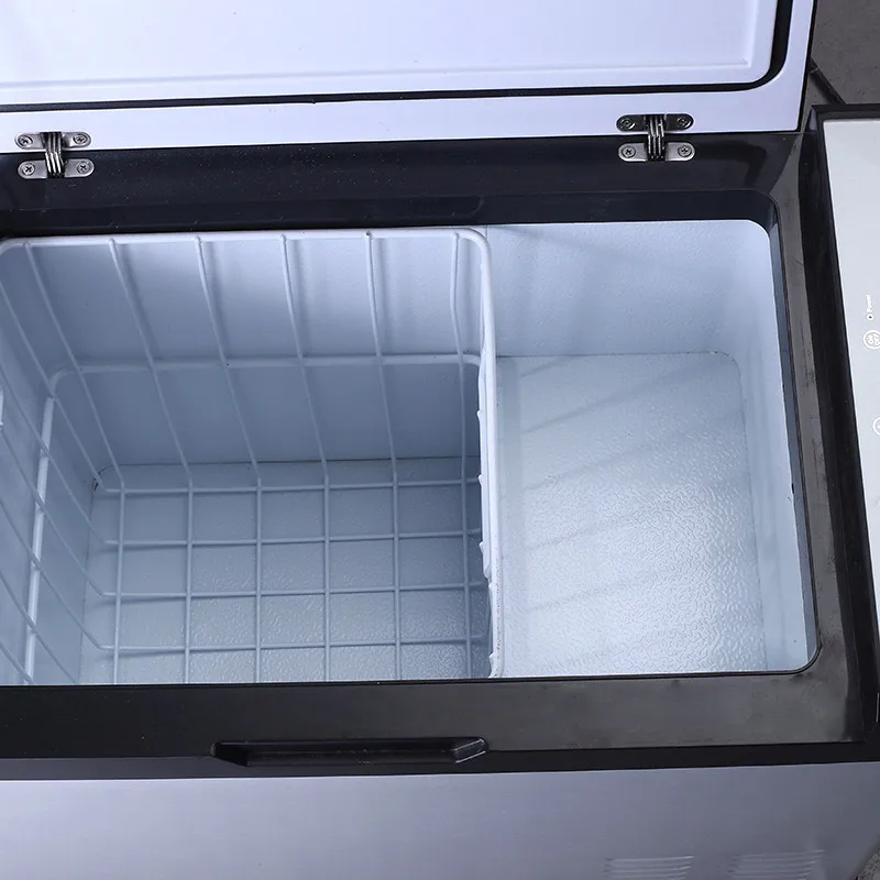 Solar Energy Freezer DC AC Inverter  20-60L Wholesale DC 12V 24V Car Fridge Solar Mini Portable Deep Car Refrigerator