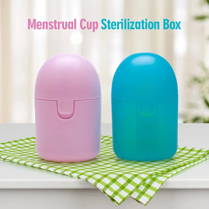 microwave oven high temperature sterilization menstrual cup steriliser box storage box