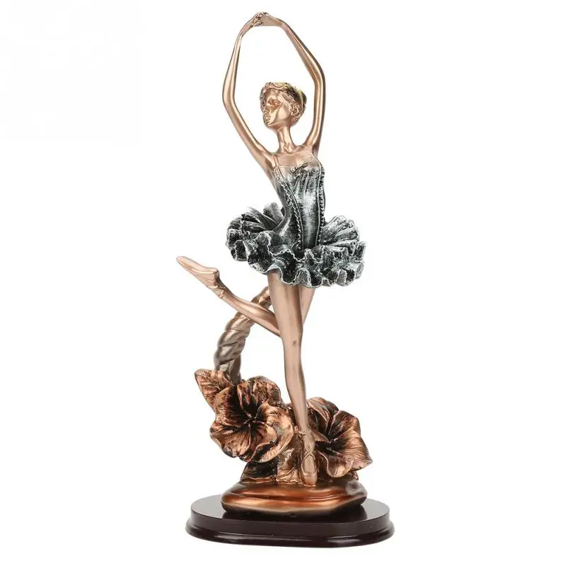 custom resin ballet girl wholesale dancing statue