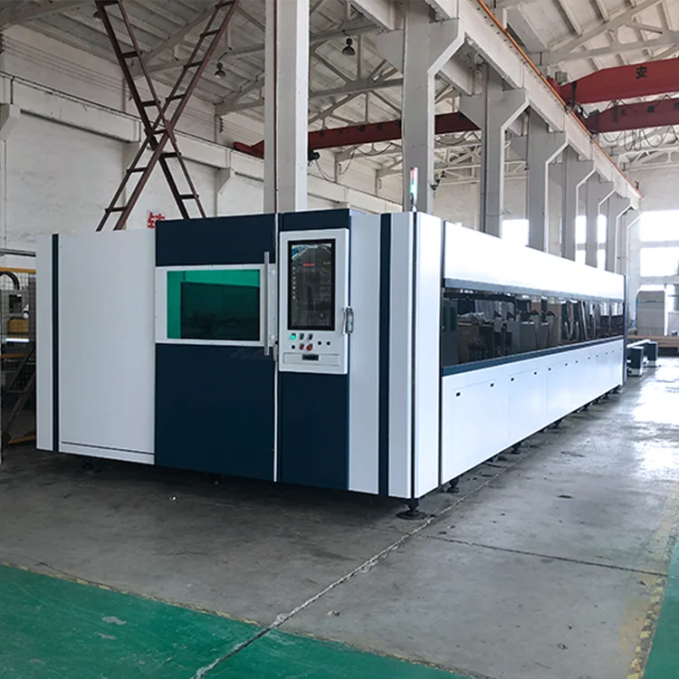 20KW 20000W CNC Metal Fiber Laser Cutting Machine IPG Fiber Laser Source Bevel Laser Head Cutting Metal