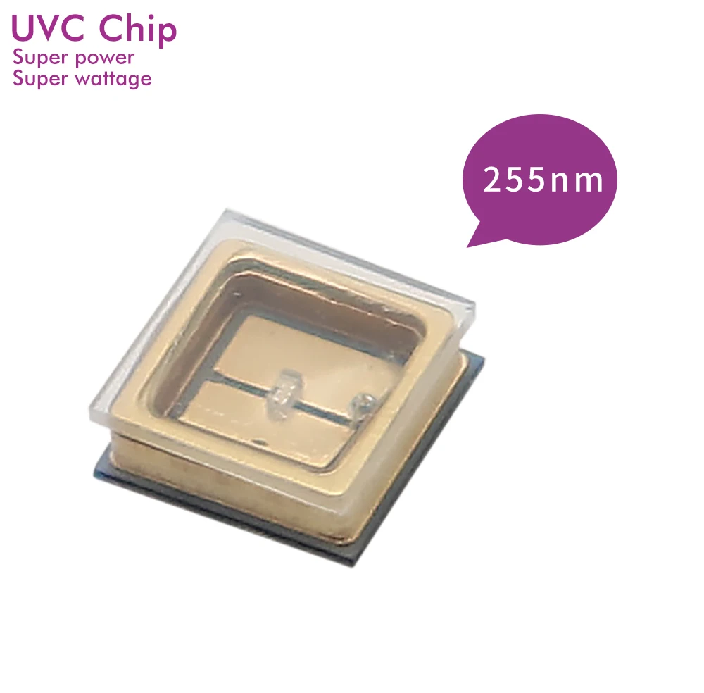  BUVC-255-15 3535 Нм 15 мВт мА высокомощный стерилизатор стерилизация воздуха Очистка воды ucv led для