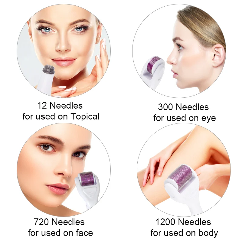 2019 best selling Beauty Equipment 6IN1 derma roller 0.5mm derma roller system