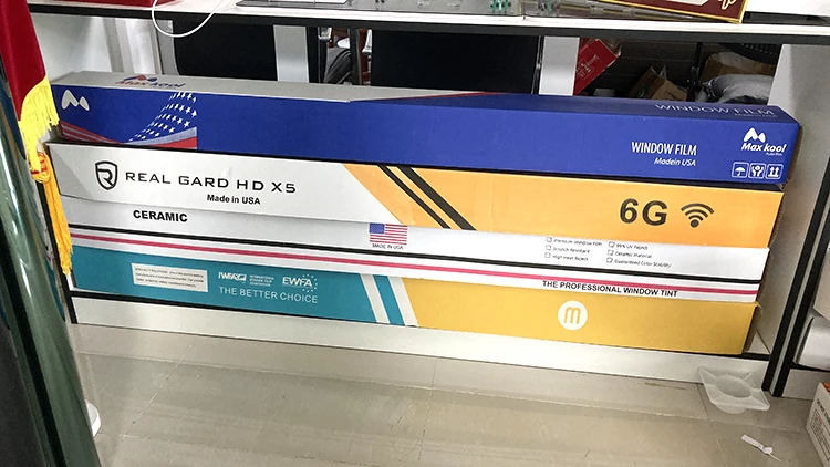 1PLY SRC 50cm x 30m Tinting for car window  Ultra S.D Black MADE IN USA logo