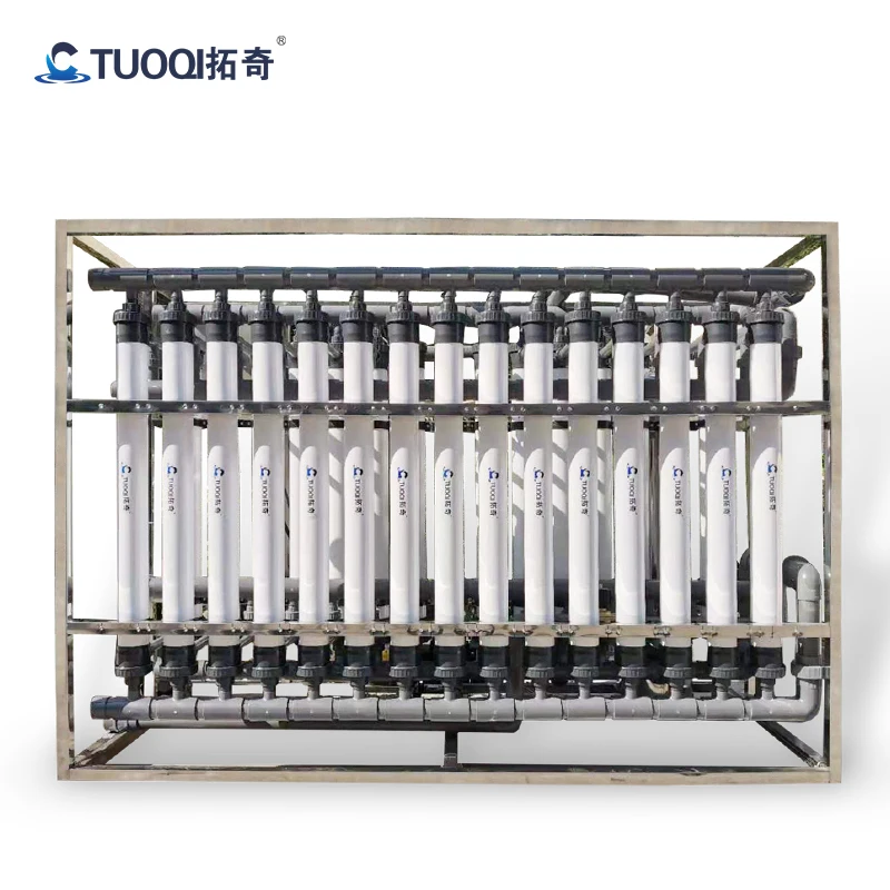 10000 LPH Ultrafiltration membrane purifier water treatment machine