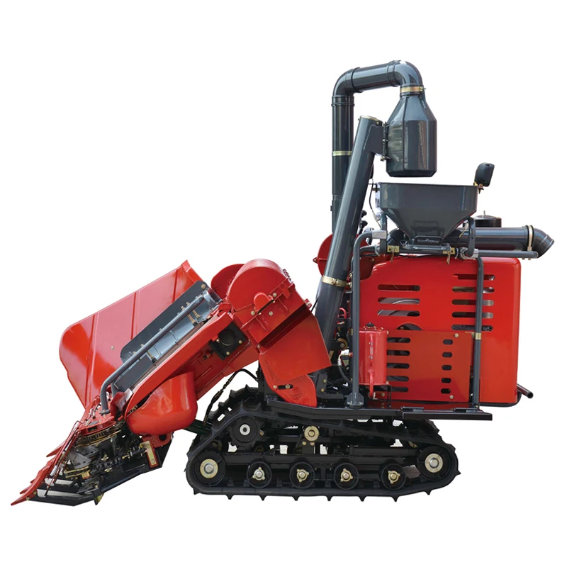 
good quality track type mini combine harvester price in india bangladesh 