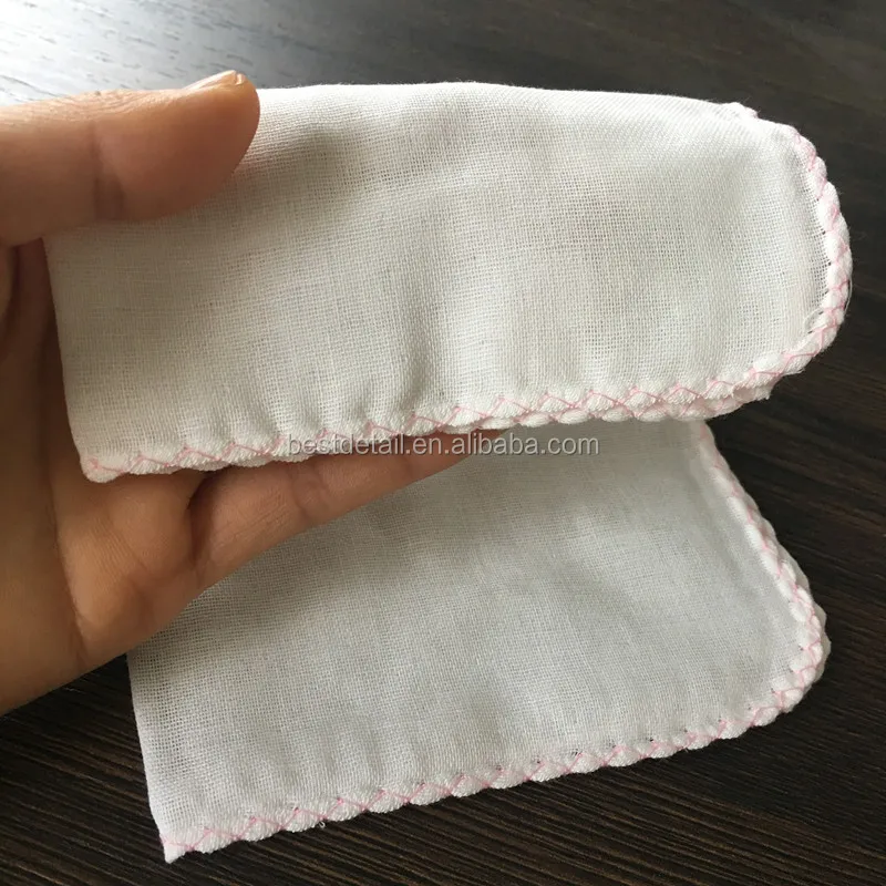 25x25cm Soft Baby Washcloth Cotton Facial Muslin Cloth Removal Face Polishing Makeup Remover Oil Cleansing Towel