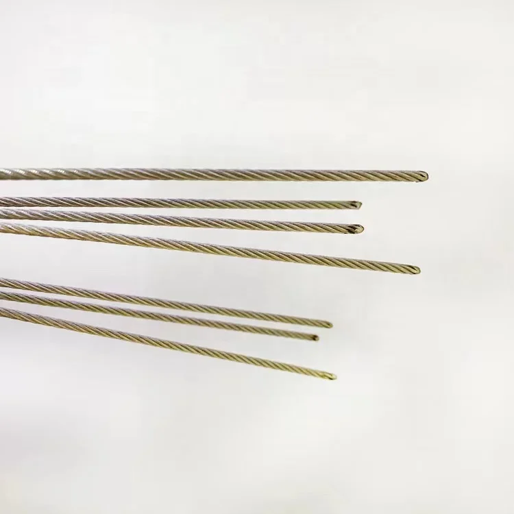 Wholesale bicycle parts universal stainless steel brake and derailleur cable inner wire with zinc head