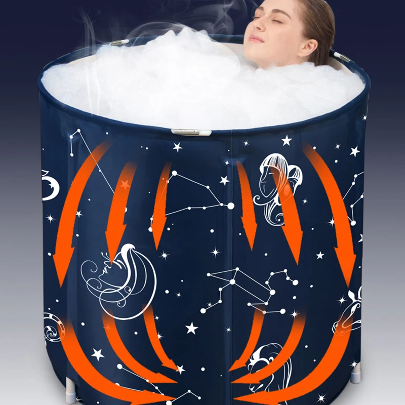 Unique Design PVC Folding Cheap Plastic Portable Bathtub For Adults