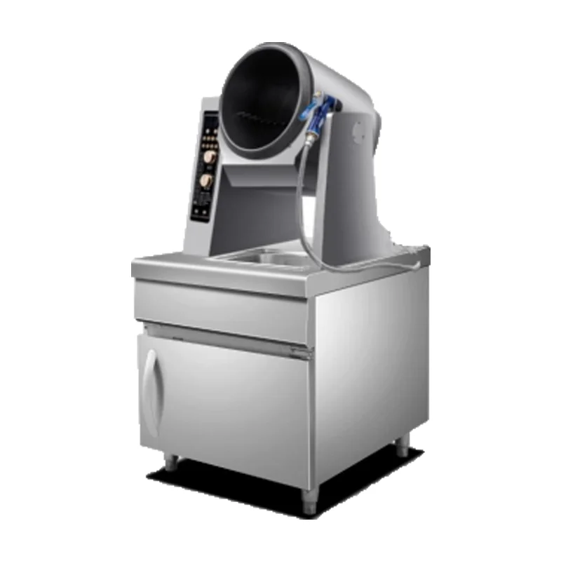 Commercial large Vertical Intelligent Robot Cooking Machine Fried Rice Machine