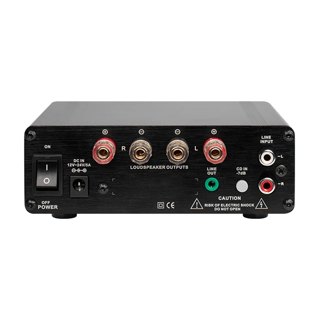 DSPPA MINI50 2x40W Mini Stereo Mixer Amplifier
