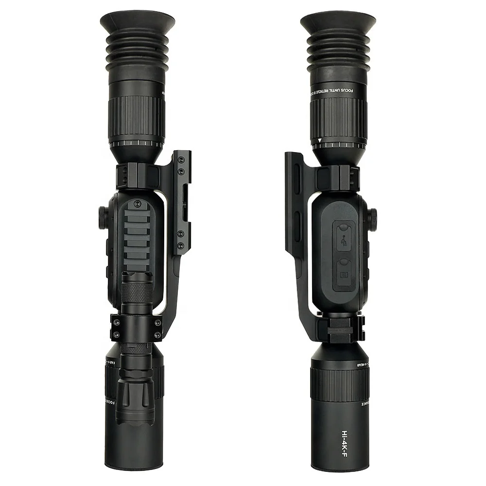 ohhunt IR 4K Digital Night Vision Compact Hunting Scope Tactical Scope Wide Lens Optical Sights Outdoor Hunting