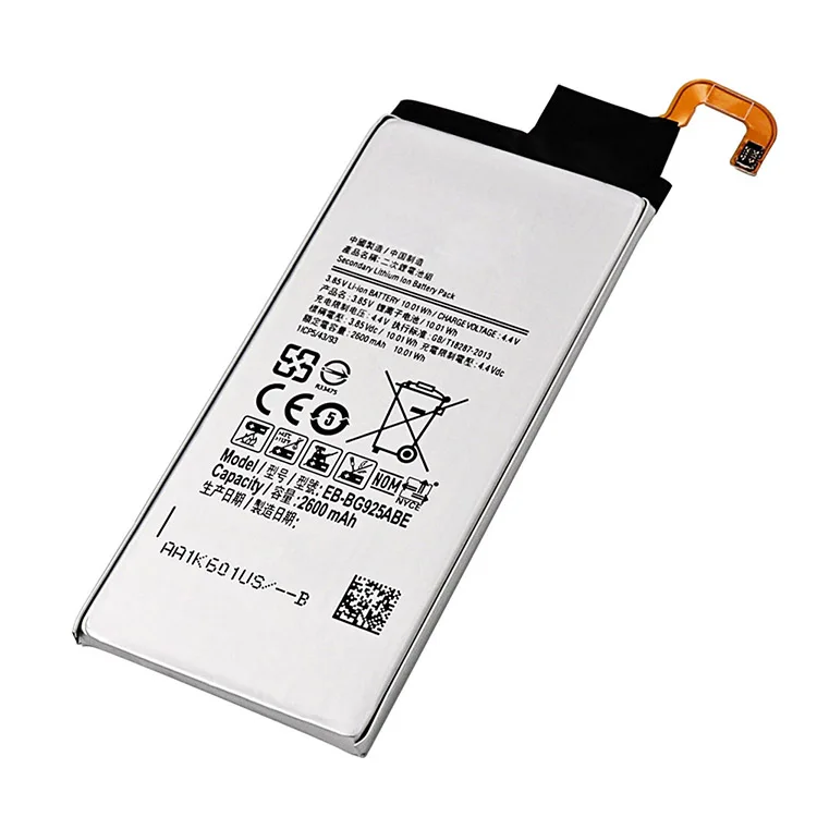 100% New original battery for Samsung Galaxy S6 edge plus G9250 G925F G925S replacement battery