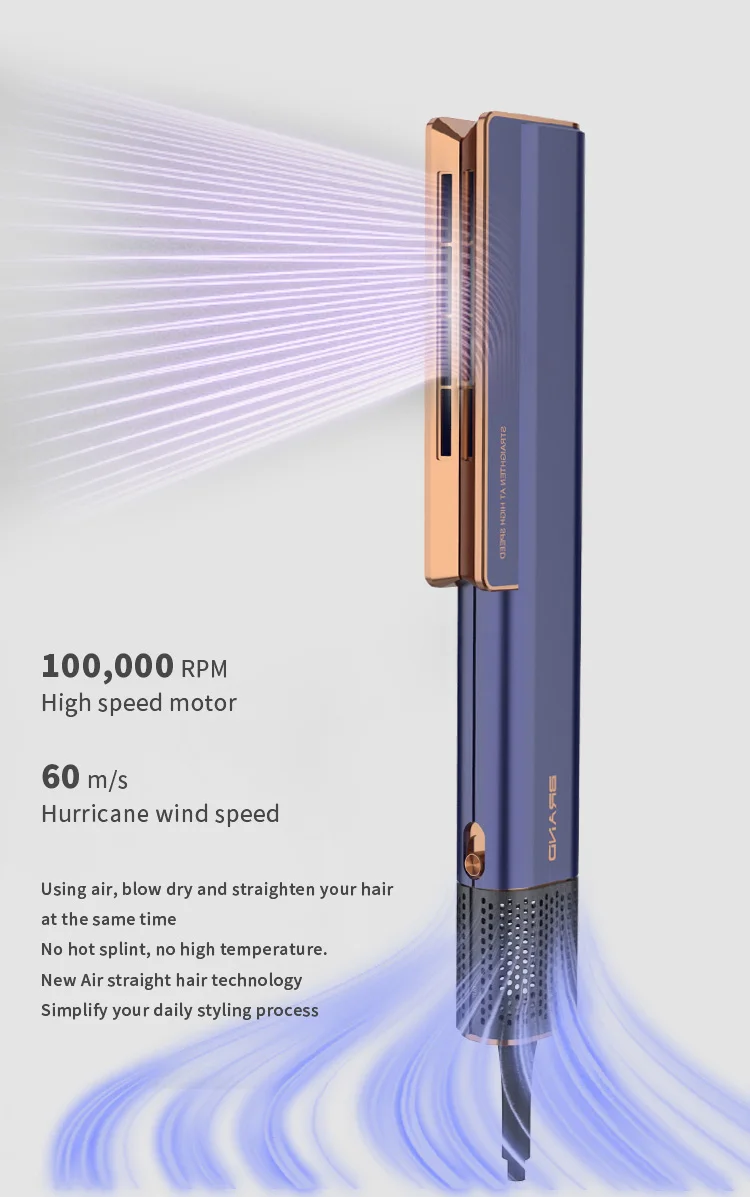 Mesky Hair Straightener New design Hot selling Ionic Flat Iron LCD Wide panel straightener OEM Customize Straightener