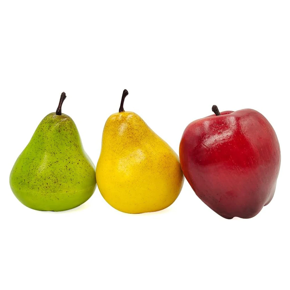 Artificial Fruits Pack,Fake Fruits for Home Decor,Simulation Fruit Set,Faux Fruits Set Pomegranate,Mixture Fruits