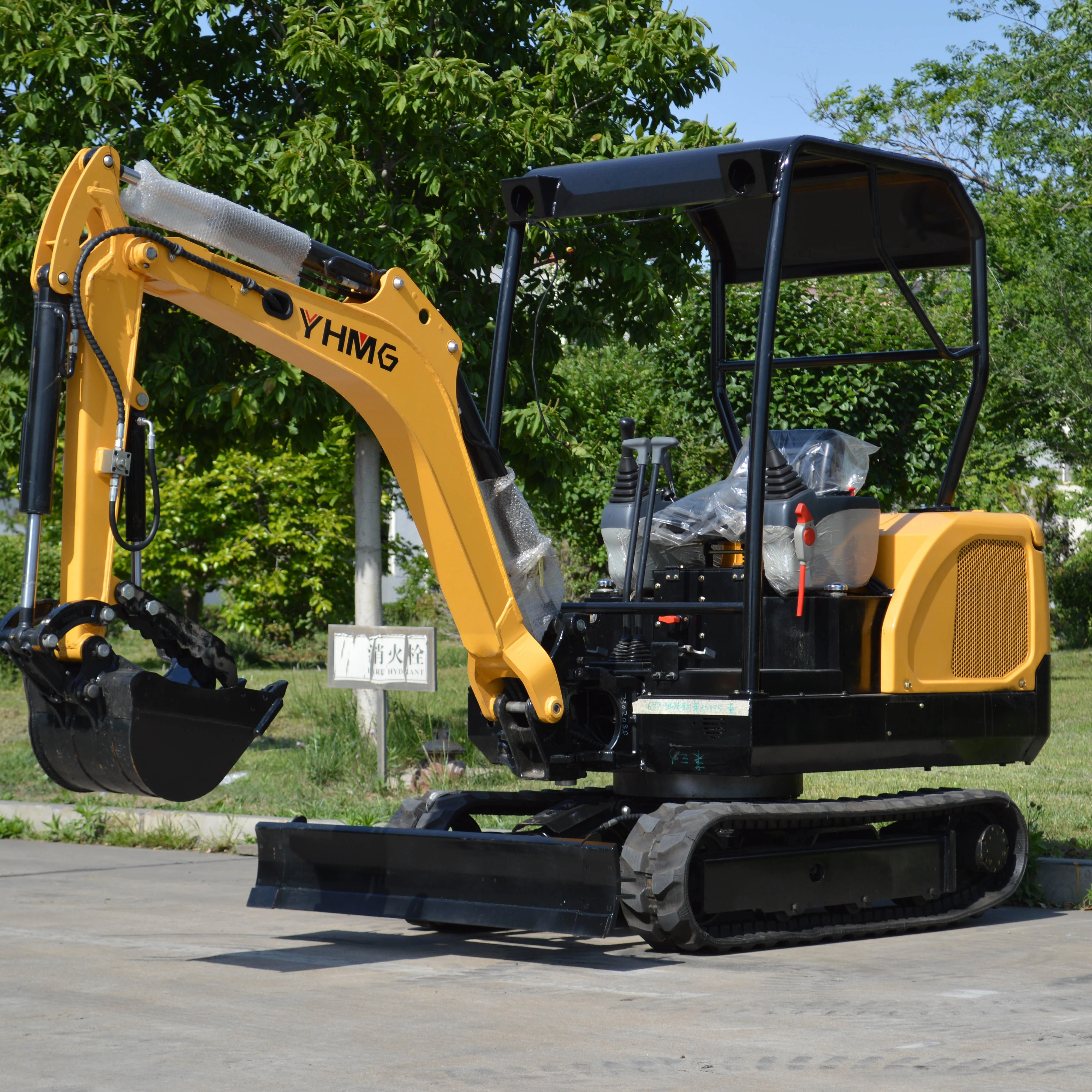 Wholesale Crawler Trailer Mower Attachment Chinese Mini Walking Excavator