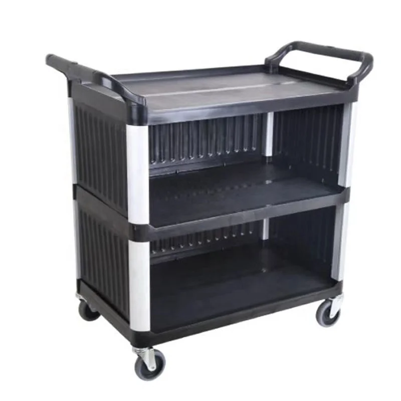 Firm and Durable Restaurant Service  Food Cart Trolley Cart Food Delivery Car Kitchen Service Trolleys