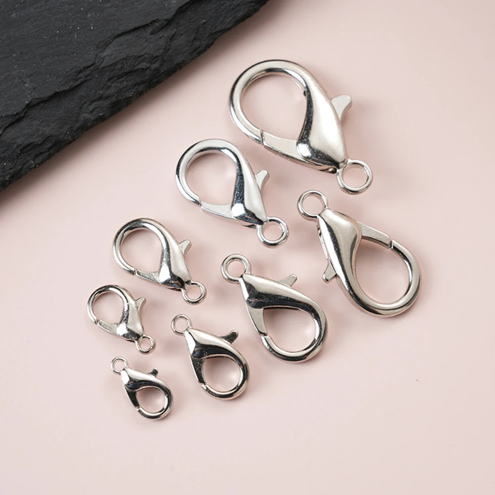 Wholesale Metal Lobster Clasp jewelry Jewelry Making DIY Necklace Bracelet Accessories Keychain Accessories