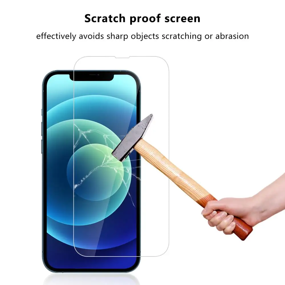 LFD2776 Glass Screen Protector for iPhone 14 Plus\/14 Pro Max [6.7 Inch] Display 3 Pack Tempered Glass, Sensor Protection, Dynam