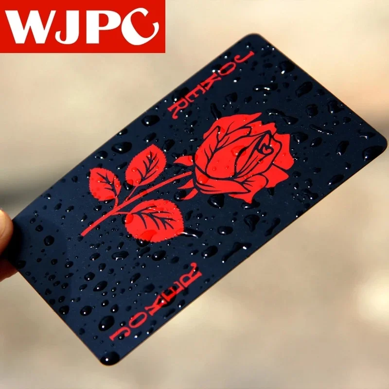  Карты Wjpc Заводские Пластиковые ПВХ рекламные пластиковые карты производители развлекательных игральных карт с пользовательским логотипом