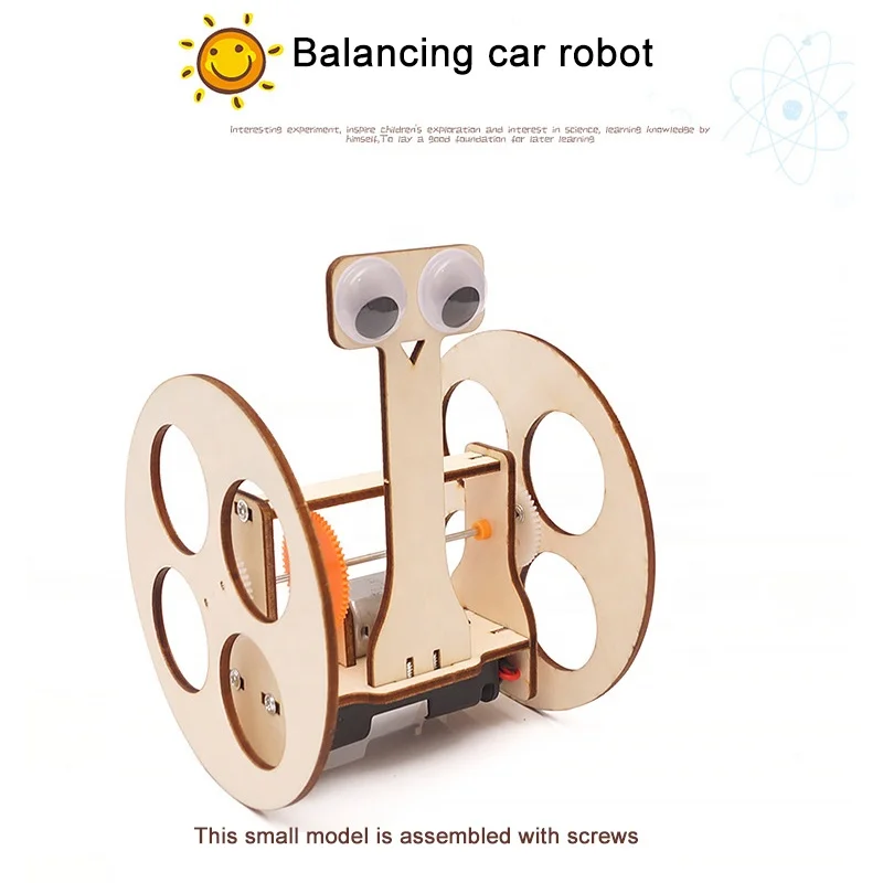 Stem toys educational science two wheel smart balance car robot toy