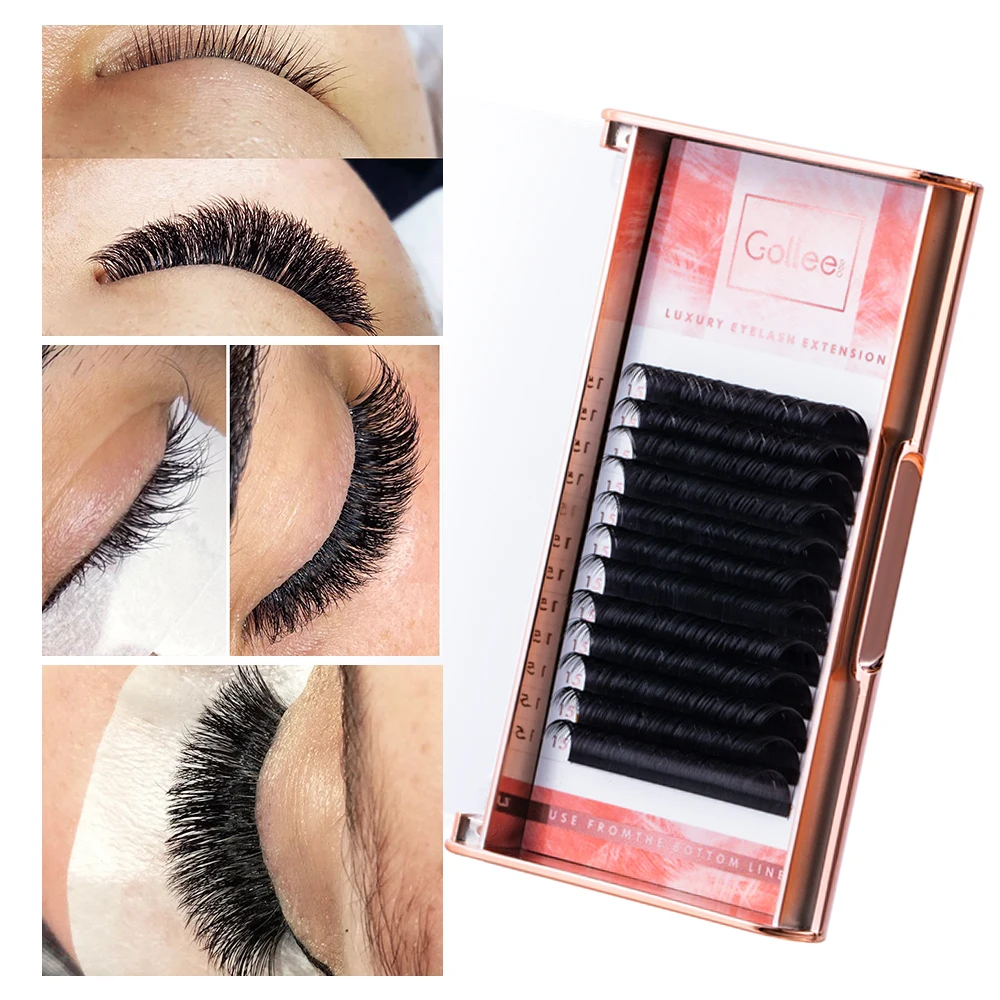 Gollee New Professional Waterproof Shake Proof Eyelash Extension Kit