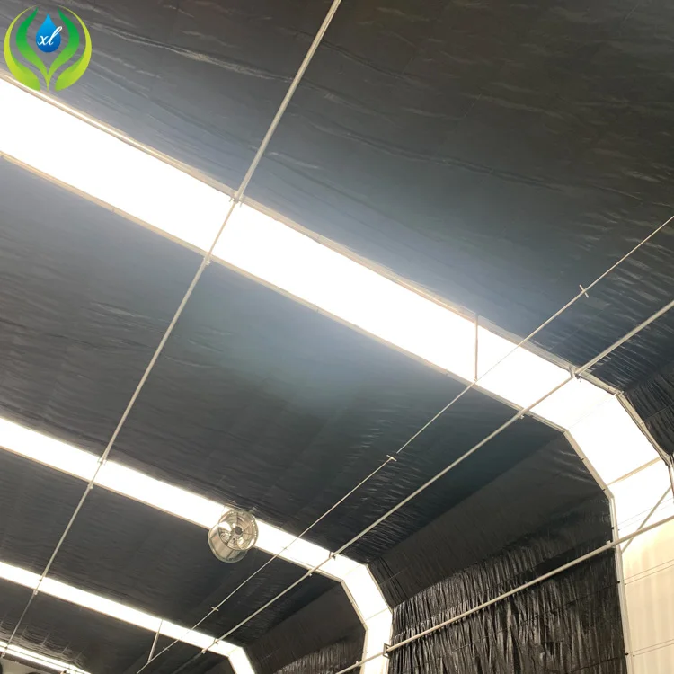 MYXL 30 x 100 ft Medical Plants Growing Commercial Auto Deprivation Blackout Greenhouse